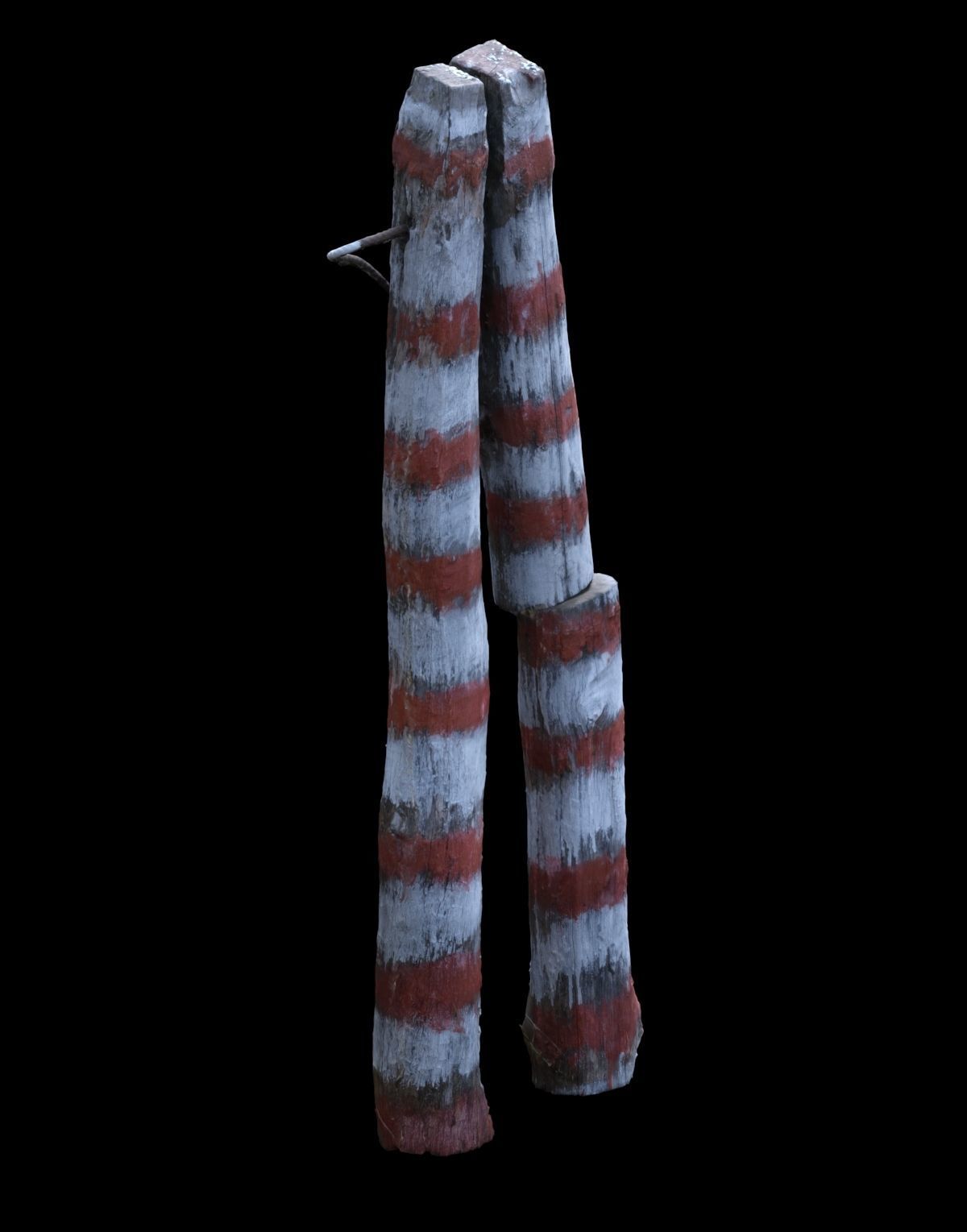 Border pillar 3D model_4