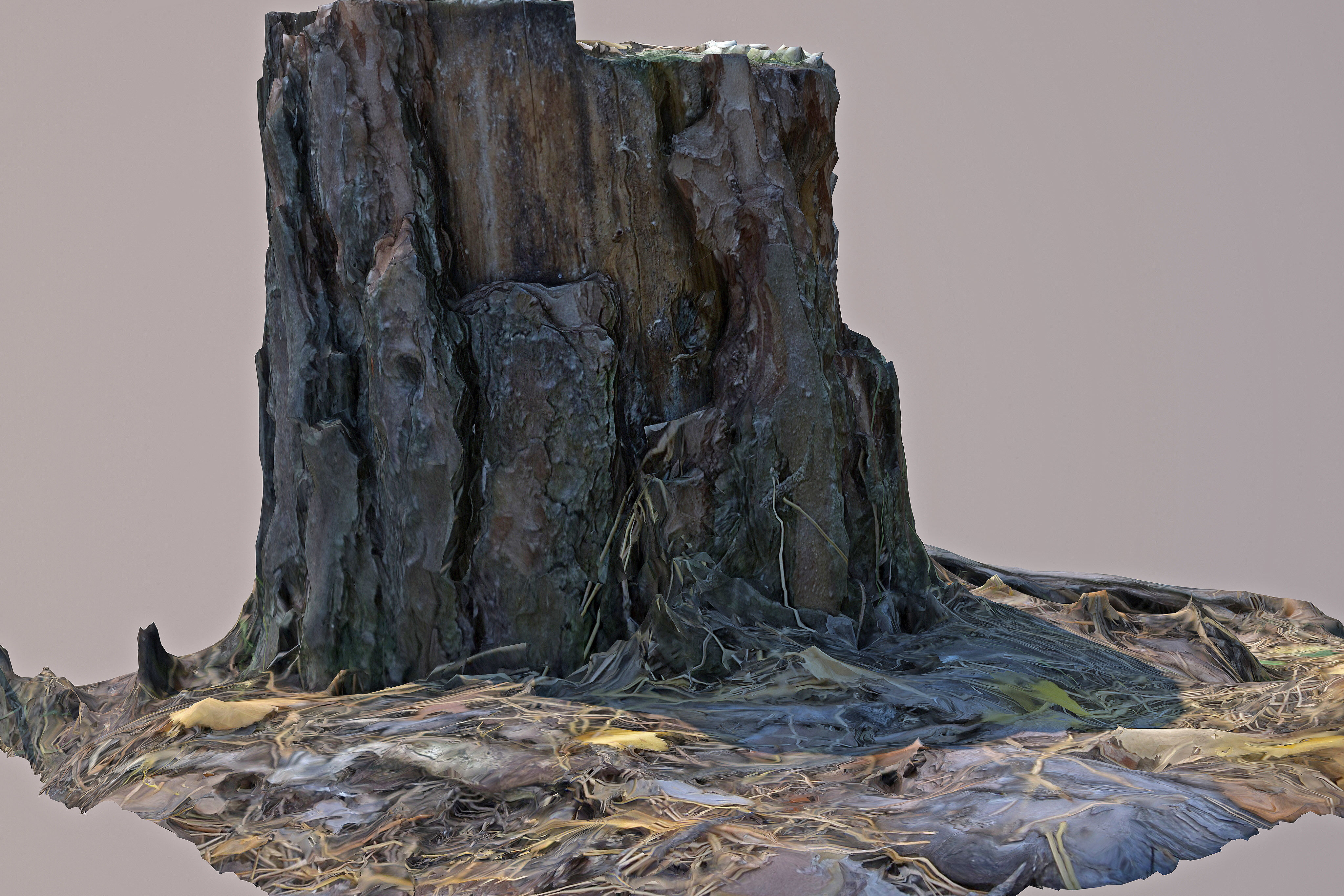 Stump 3D model_1