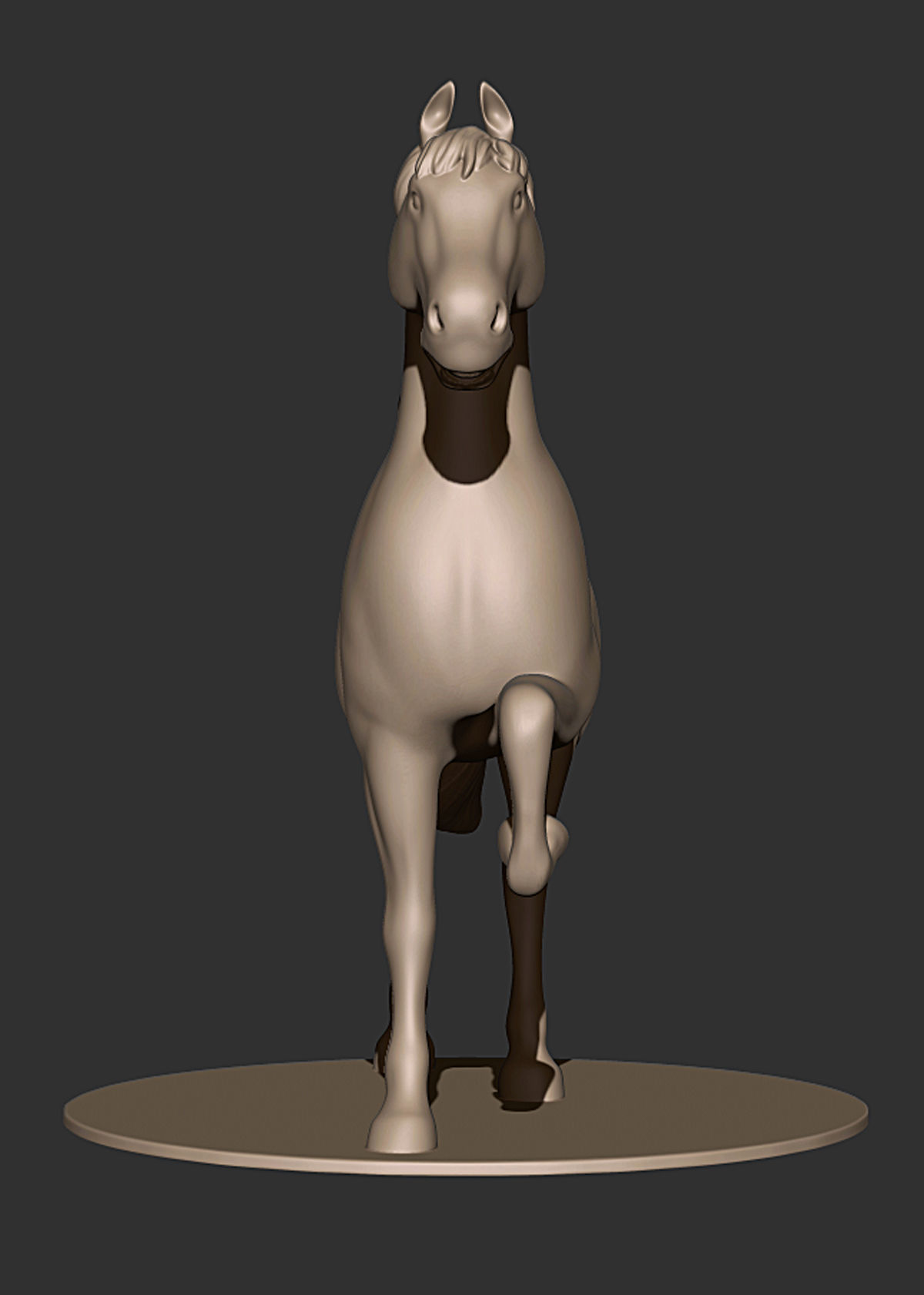 Horse 3D print model_2