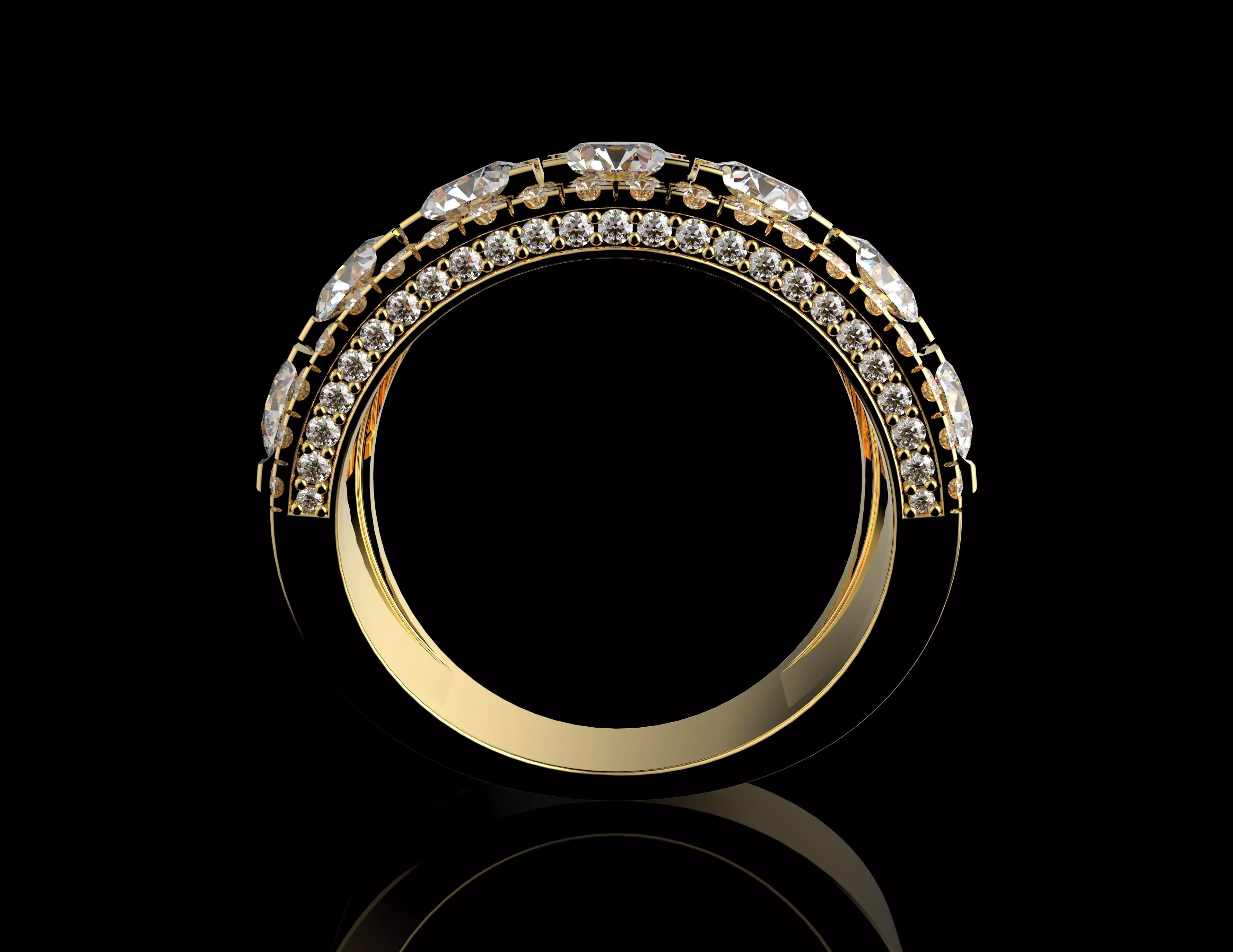 Gold N1521 3D print model_2