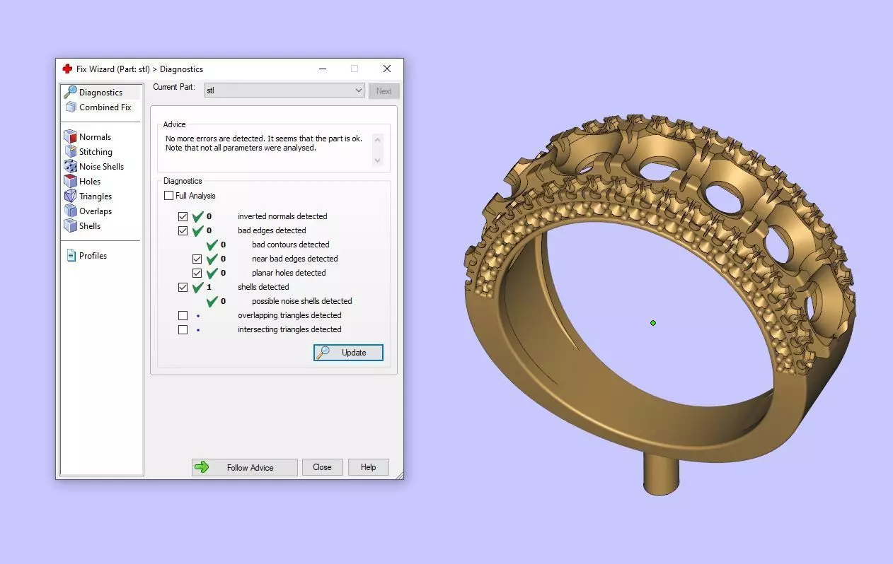 Gold N1521 3D print model_9