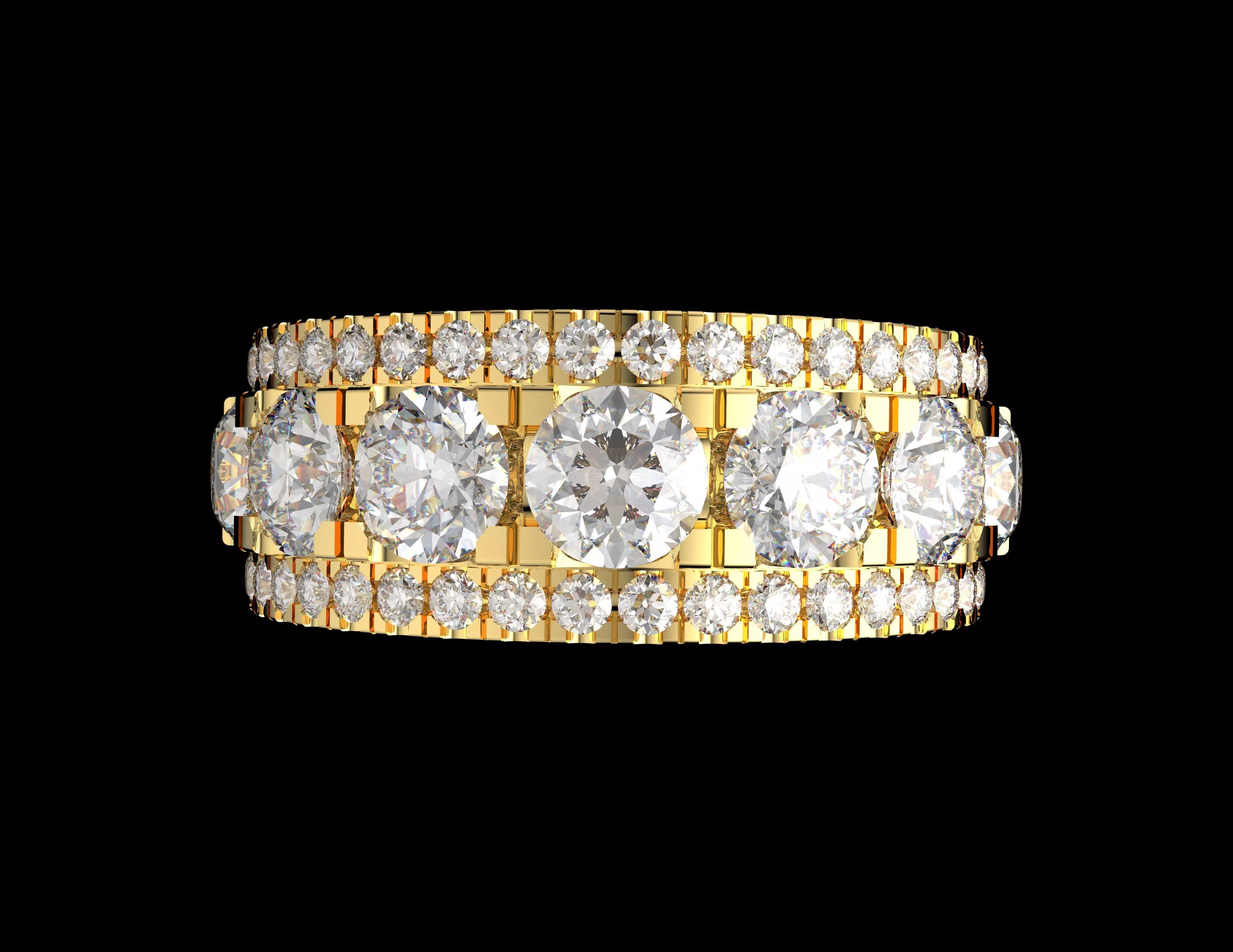 Gold N1521 3D print model_1