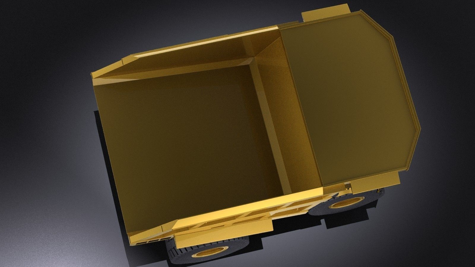 Haul Truck VRAY 3D model_7