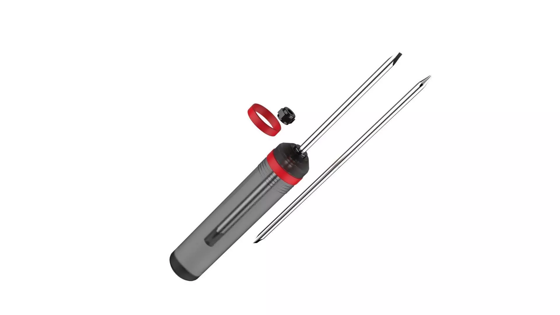 3D Screwdriver Model SolidWorks Cinema 4D Optimized Free 3D model