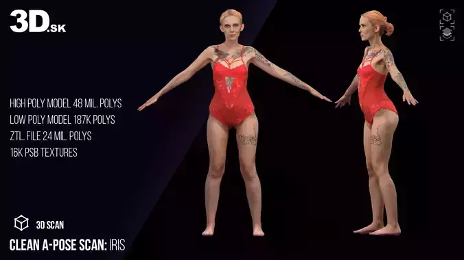 Clean A Pose Scan Iris Underwear