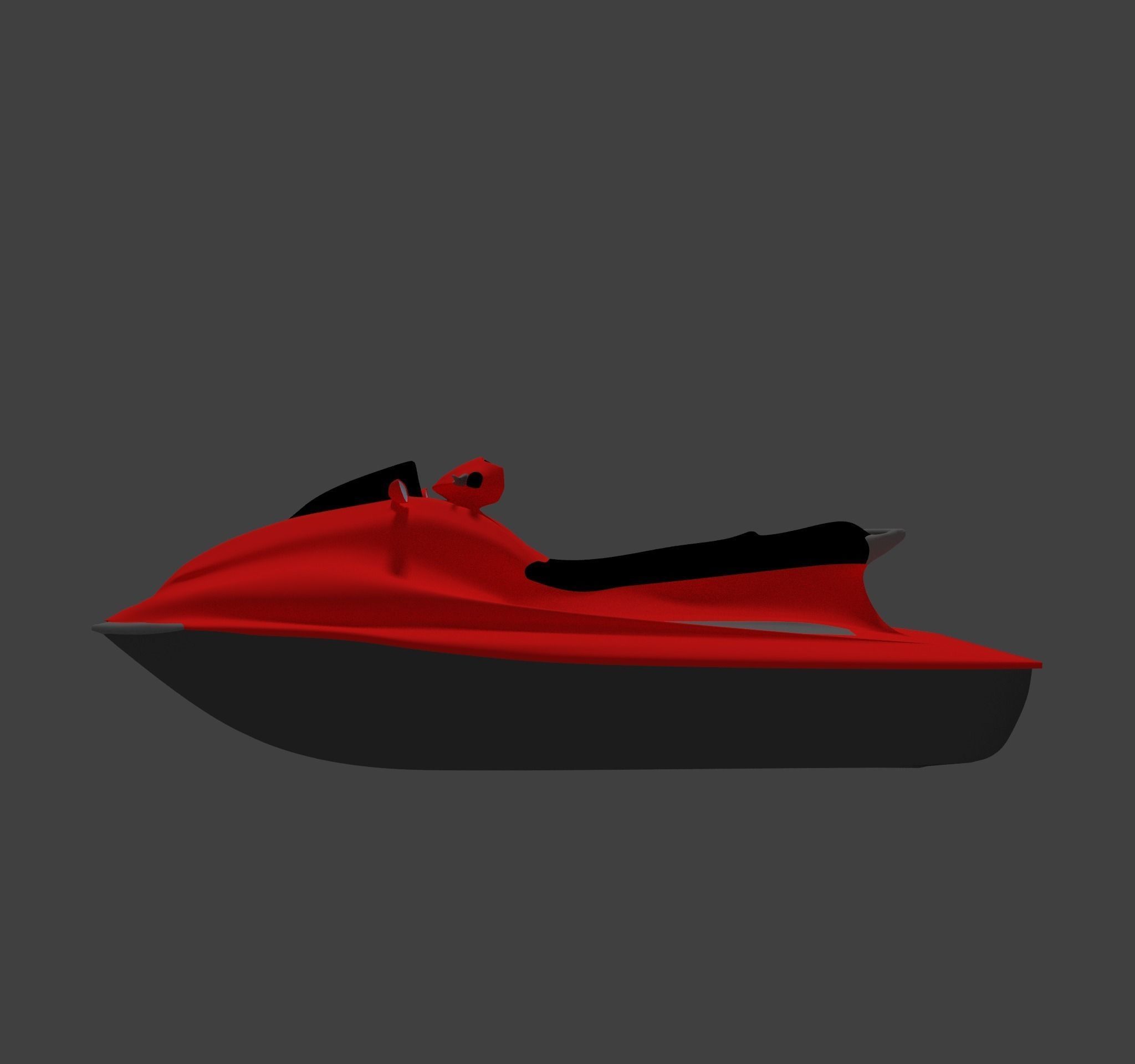 JetSki - Water Scooter 3D Model 3D model_1
