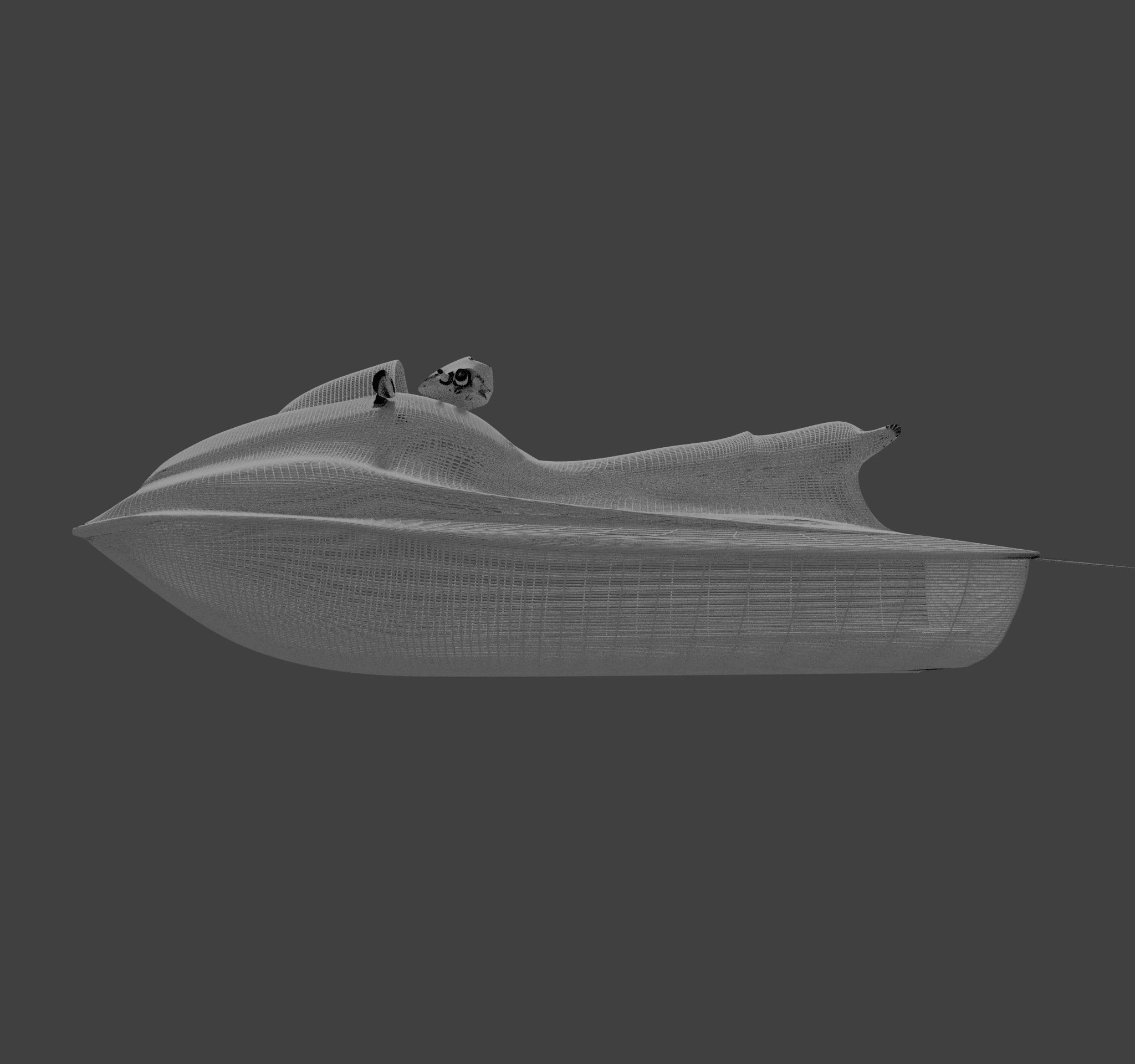 JetSki - Water Scooter 3D Model 3D model_6