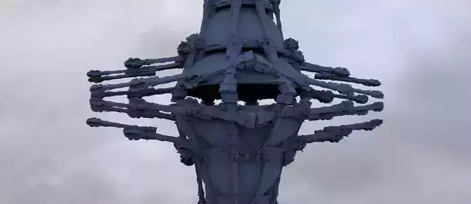 Aztec Ship destroyer hub