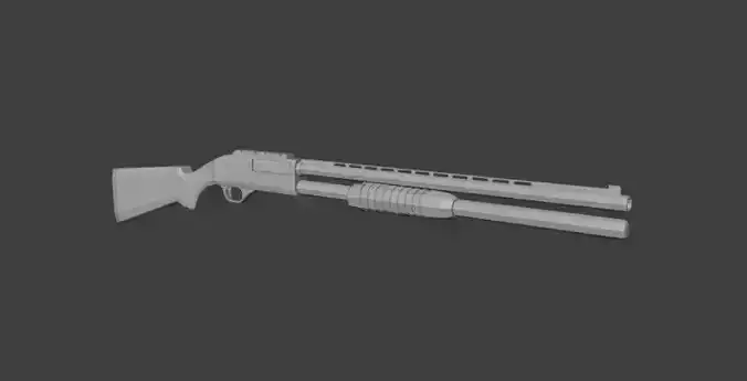 Pump Shotgun