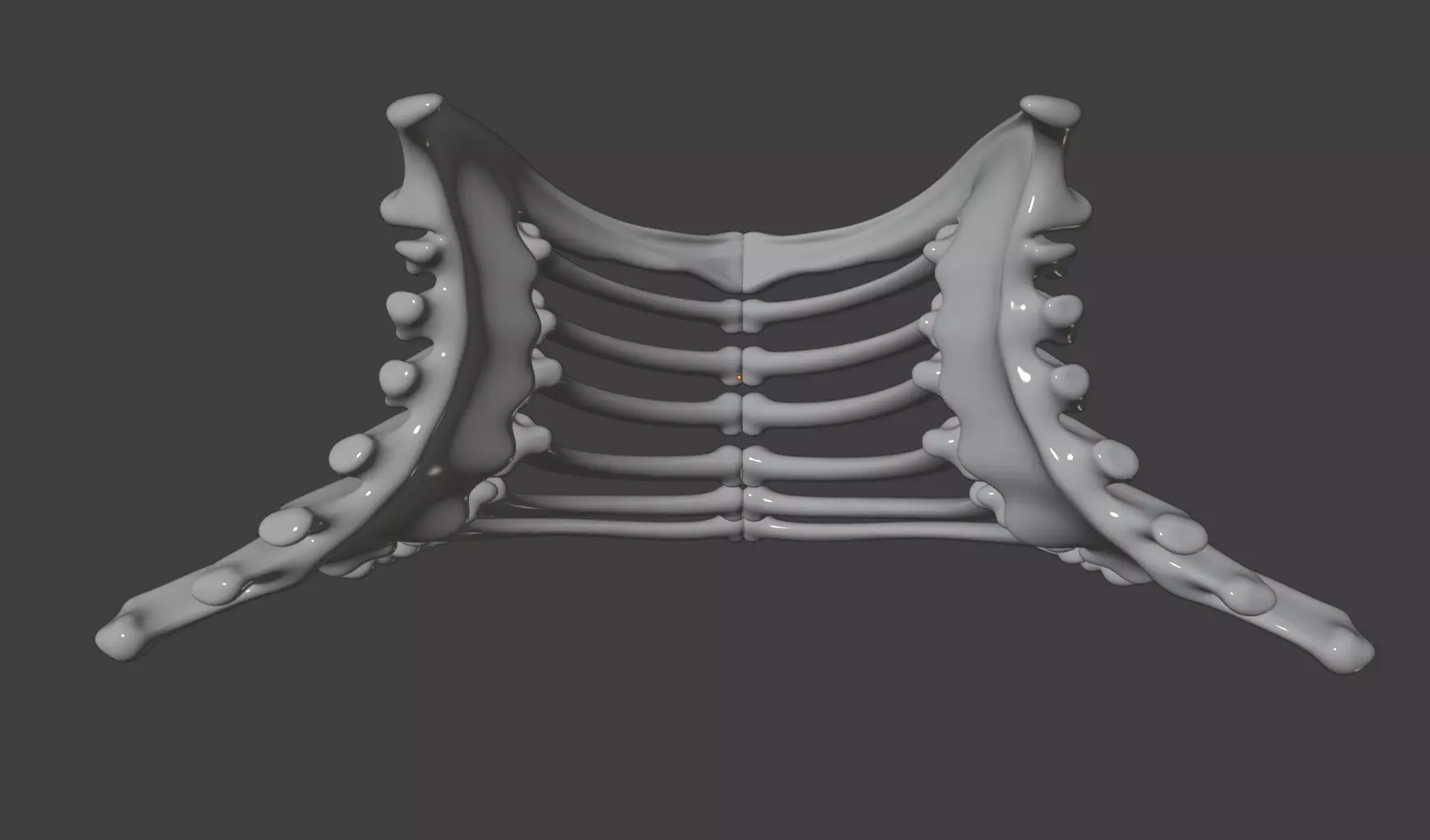 BONE GORGET 3D print model_6