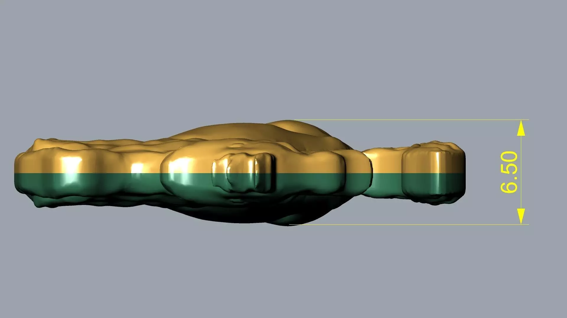 Ferrari Logo Pendant 3D print model_12