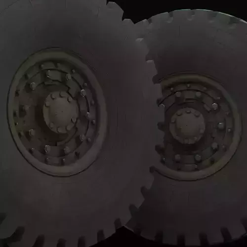 Military wheels with LODs