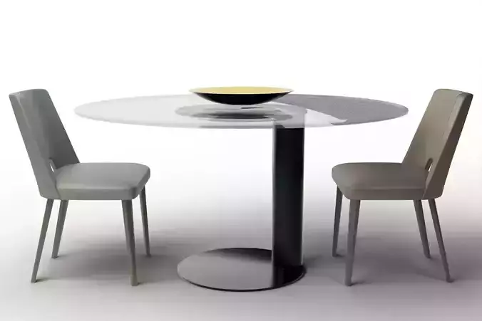 Gallottiradice Furniture Chair and Table