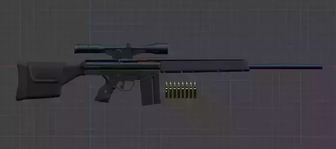 Prototype of Heckler and Koch PSG1  Weapon