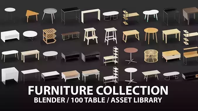 100 Table Model Collection Vol 20
