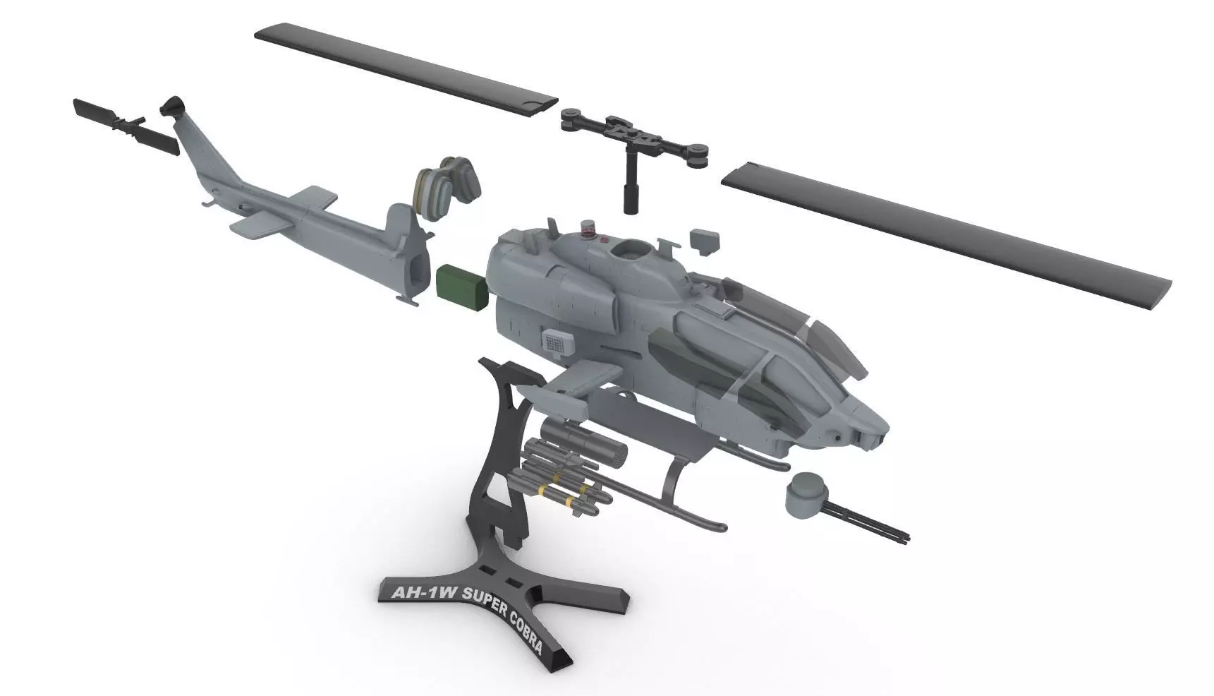 Bell AH-1 SuperCobra 3D print model_13