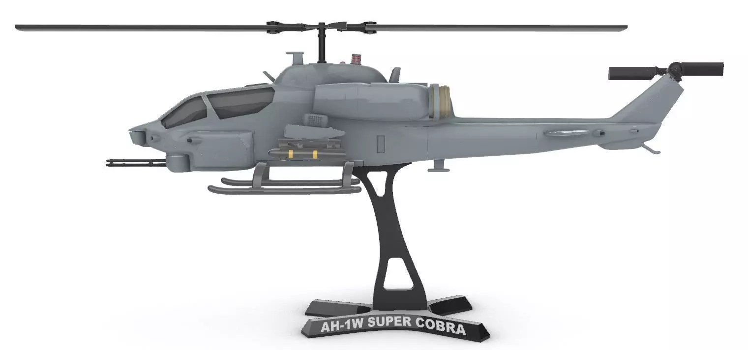 Bell AH-1 SuperCobra 3D print model_4
