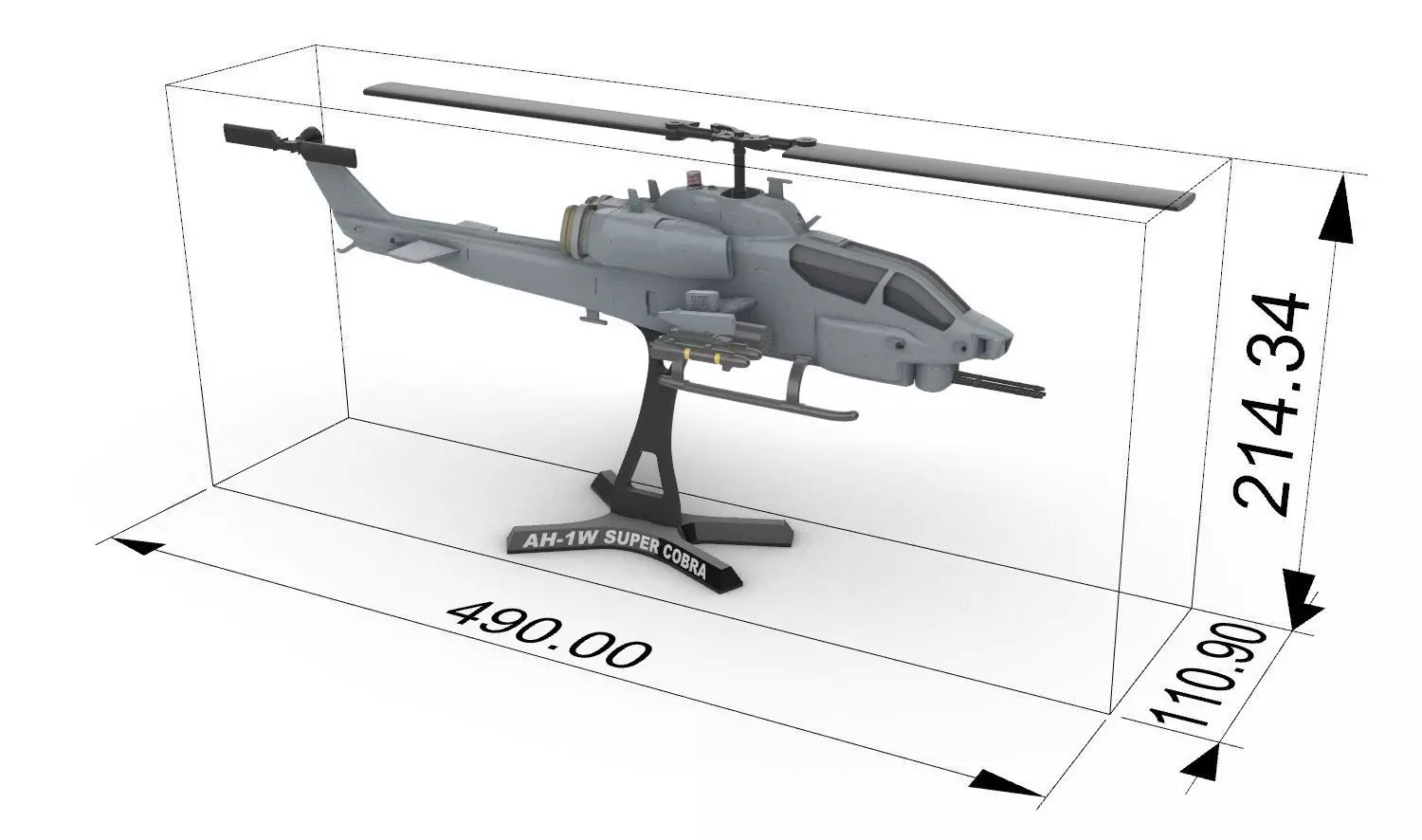 Bell AH-1 SuperCobra 3D print model_15