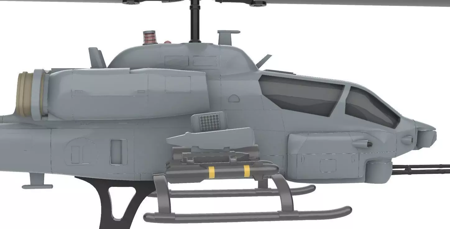Bell AH-1 SuperCobra 3D print model_11