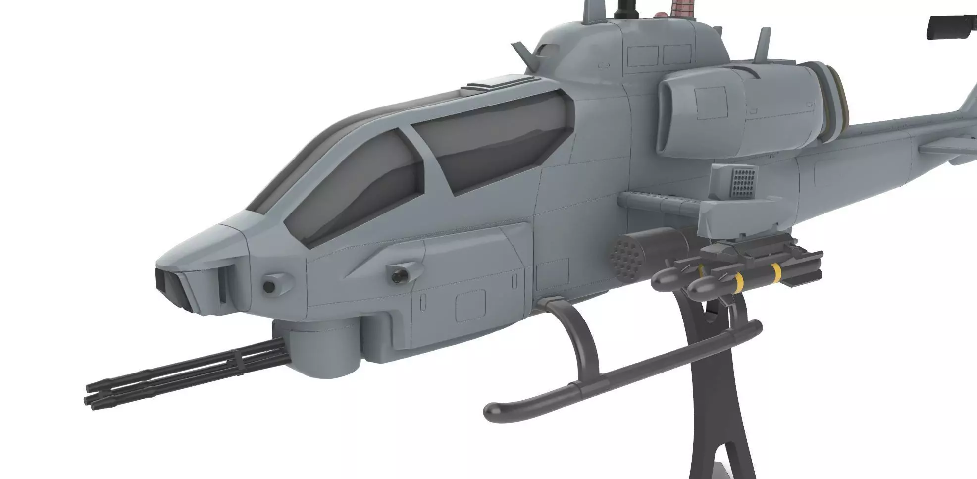 Bell AH-1 SuperCobra 3D print model_5