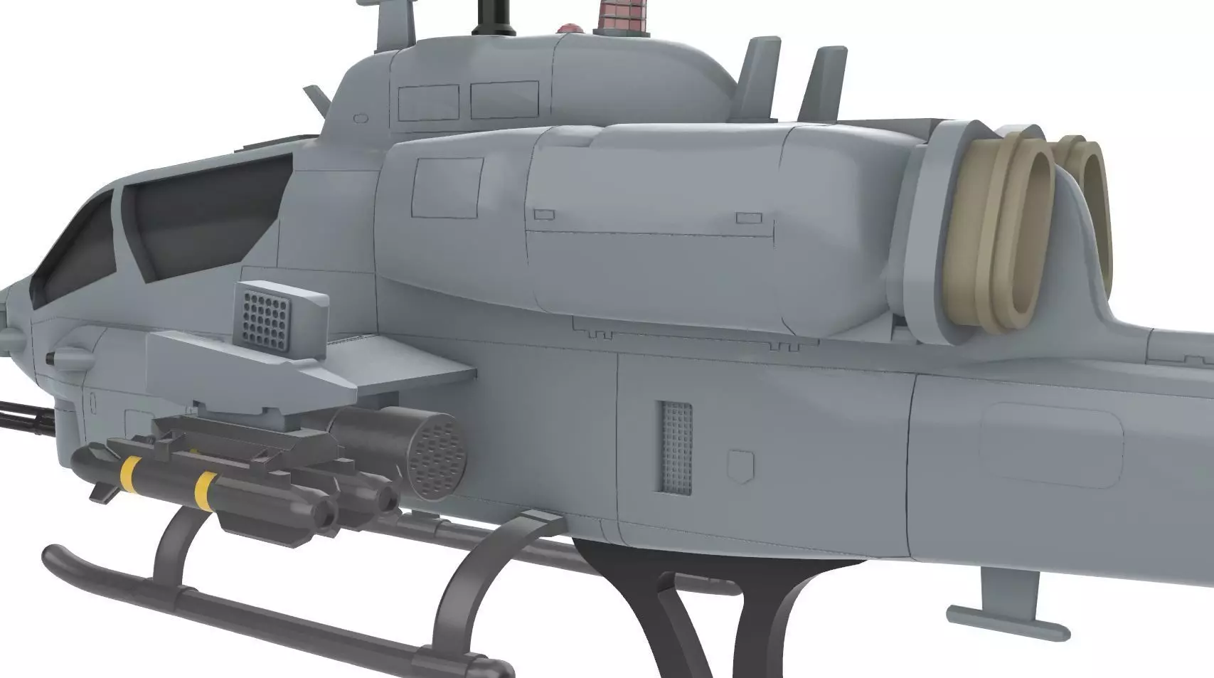 Bell AH-1 SuperCobra 3D print model_8