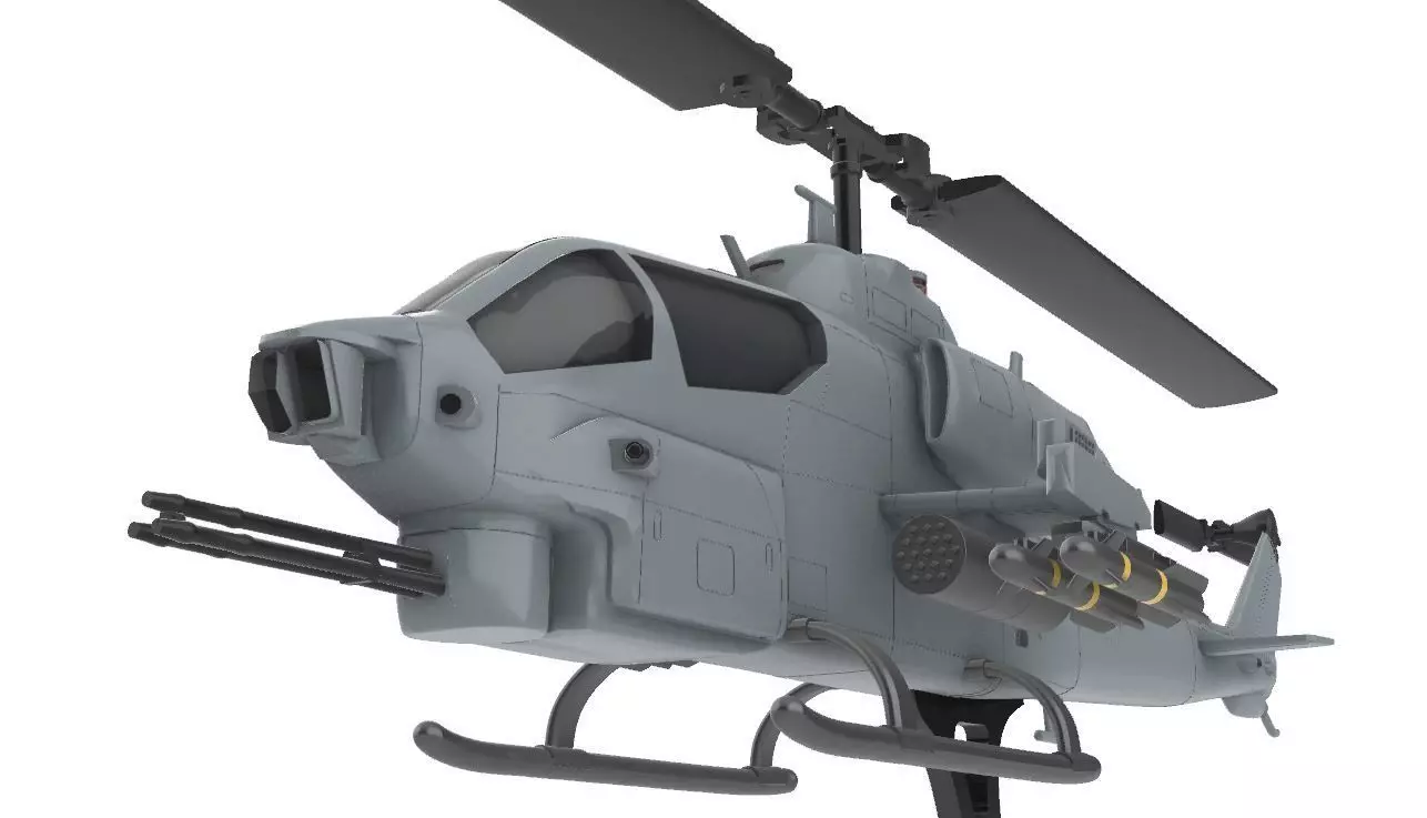Bell AH-1 SuperCobra 3D print model_12