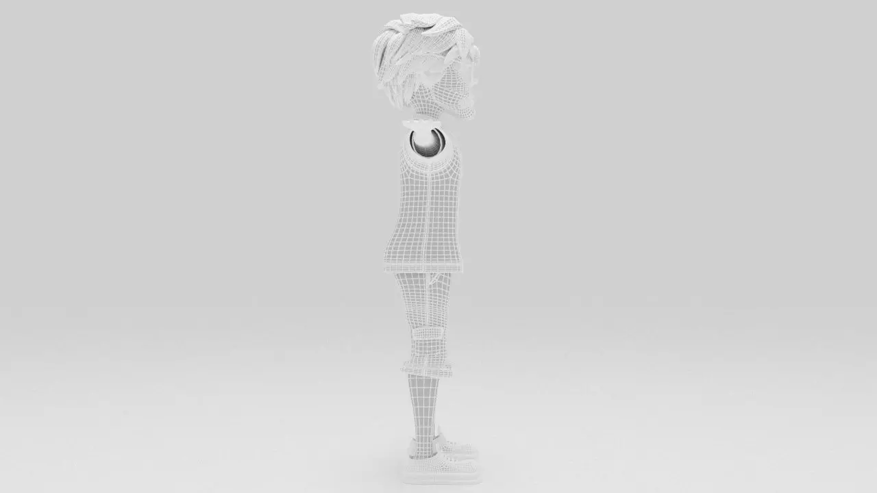 Character Nino RIgged  Low-poly 3D model_12