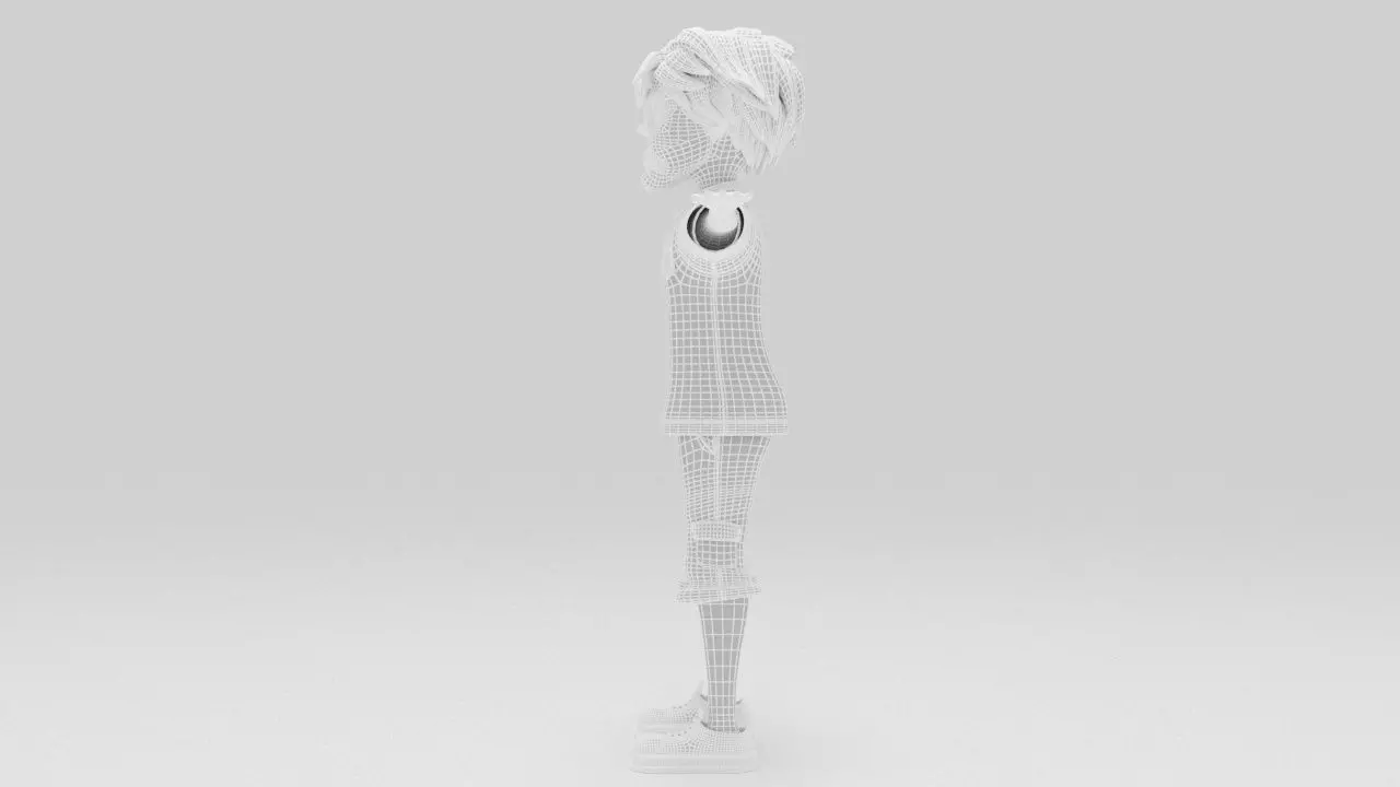 Character Nino RIgged  Low-poly 3D model_10