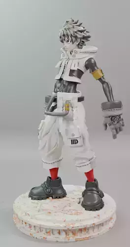 Fan Art - 3D Model Rudo Gachiakuta