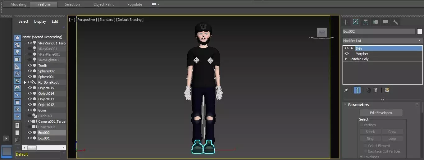 Character Rizo Rigged  Low-poly 3D model_13