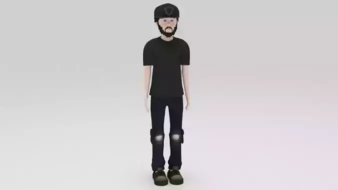 Character Rizo Rigged 