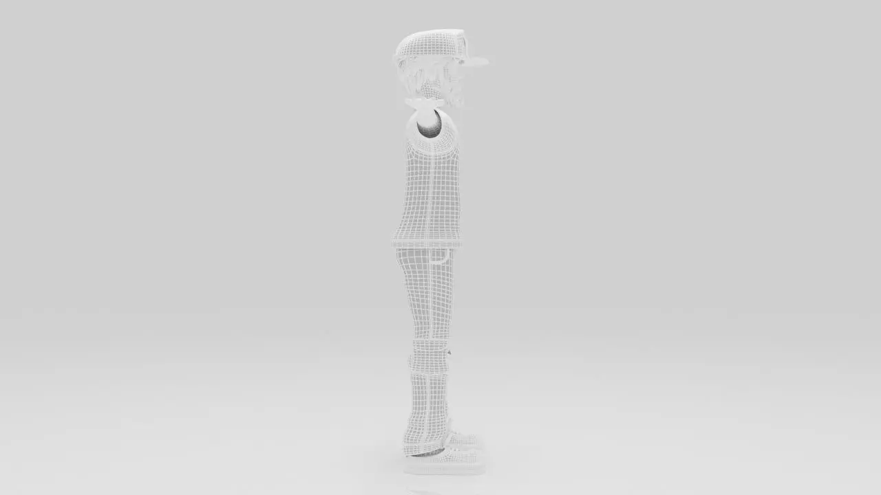 Character Rizo Rigged  Low-poly 3D model_12