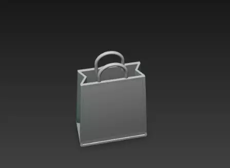 3D Black Store Bag Architecture Black Friday 3D print model_15