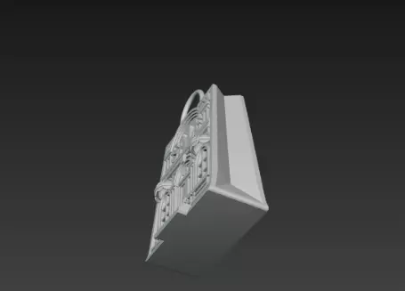 3D Black Store Bag Architecture Black Friday 3D print model_21