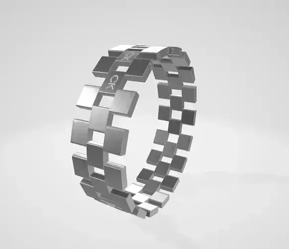 Calvin Klein GEOMETRIC Collection Womens Hoop Earrings