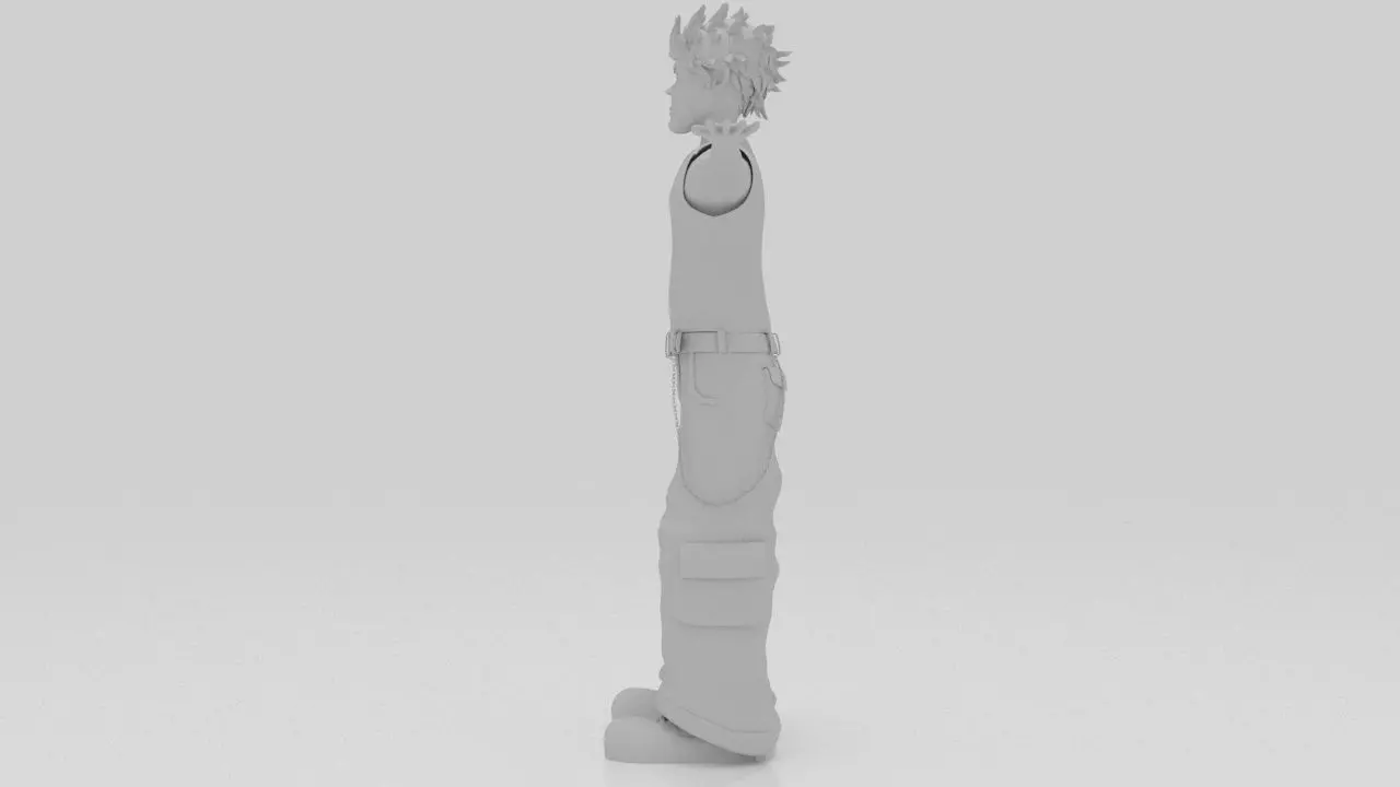 Character PIyol Rigged  Low-poly 3D model_6