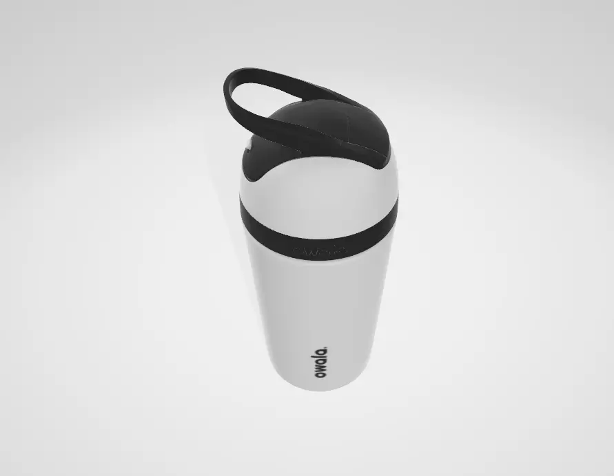 Owala Kids Flip Insulation Stainless Steel Water Bottle Low-poly 3D model
