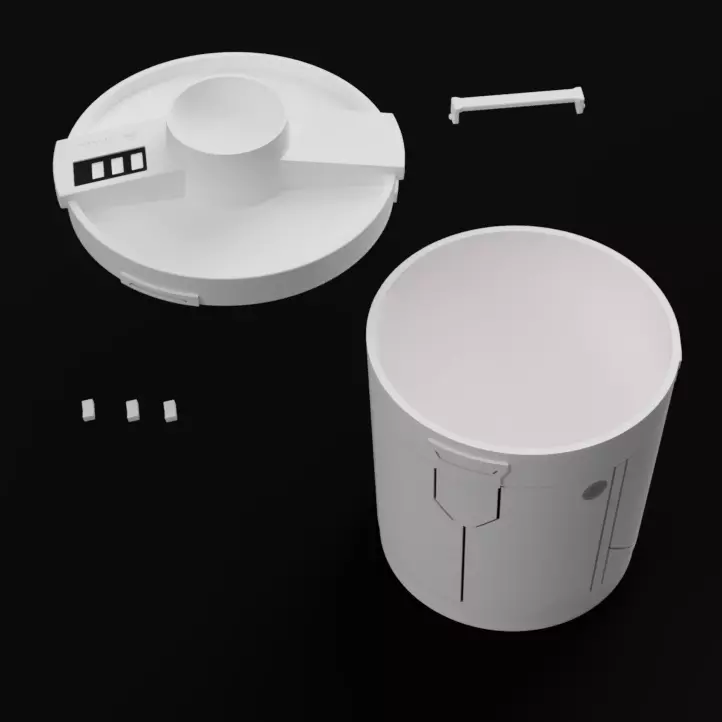 Star Wars Camtono Ice Chest Cooler - 3D Print STL File 3D print model_1