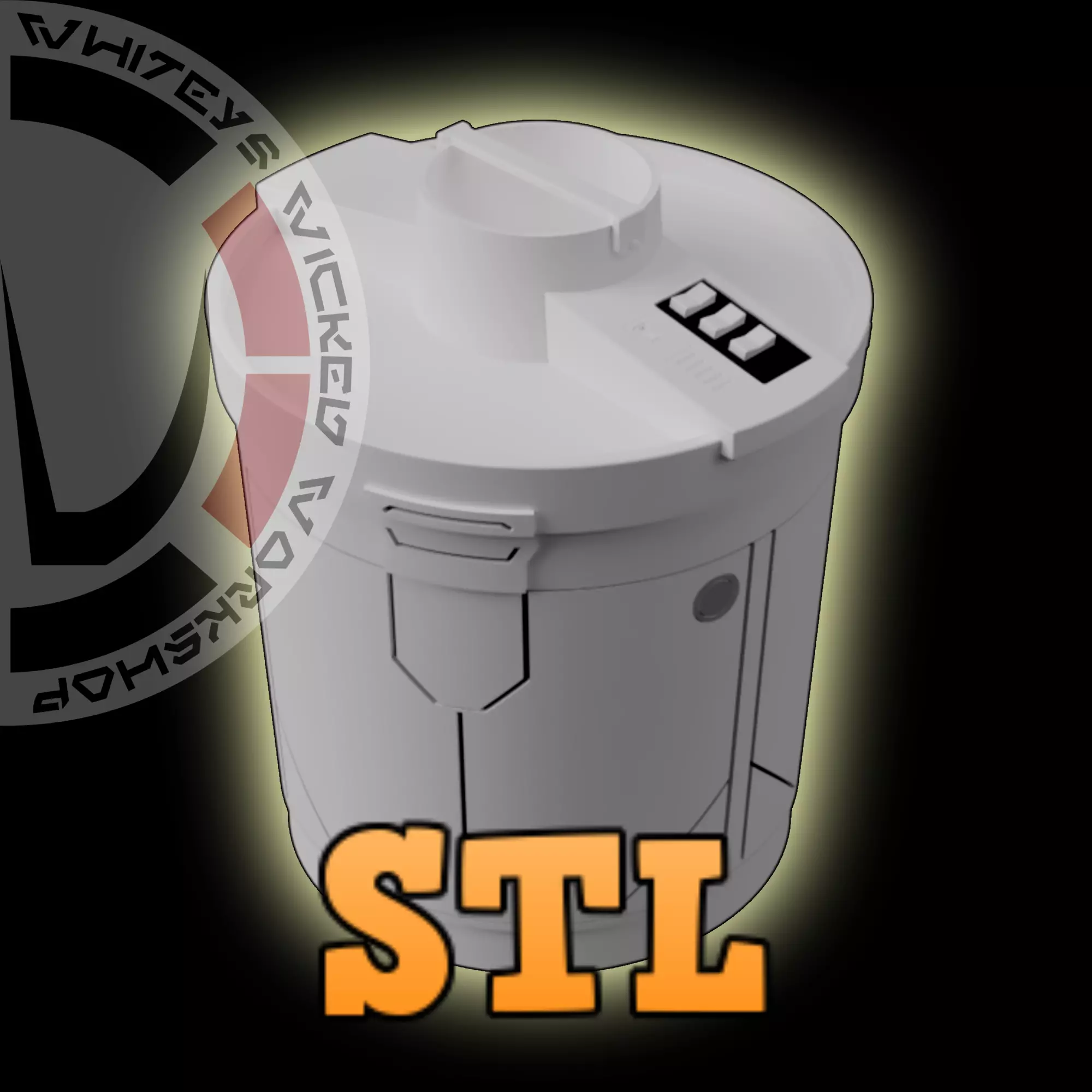 Star Wars Camtono Ice Chest Cooler - 3D Print STL File 3D print model_0