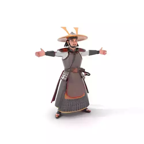 Samurai Warrior Armor model pack