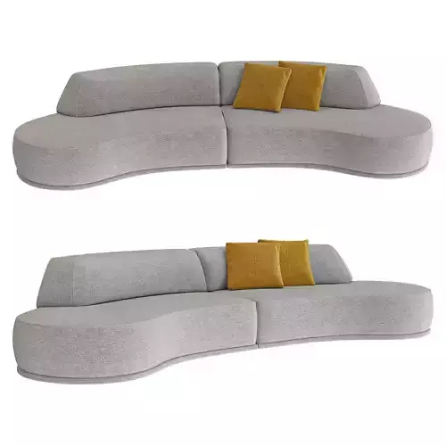 Modern Luxury Sofa 3D Model