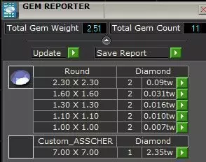 Asscher Engagement Ring 3D print model_14