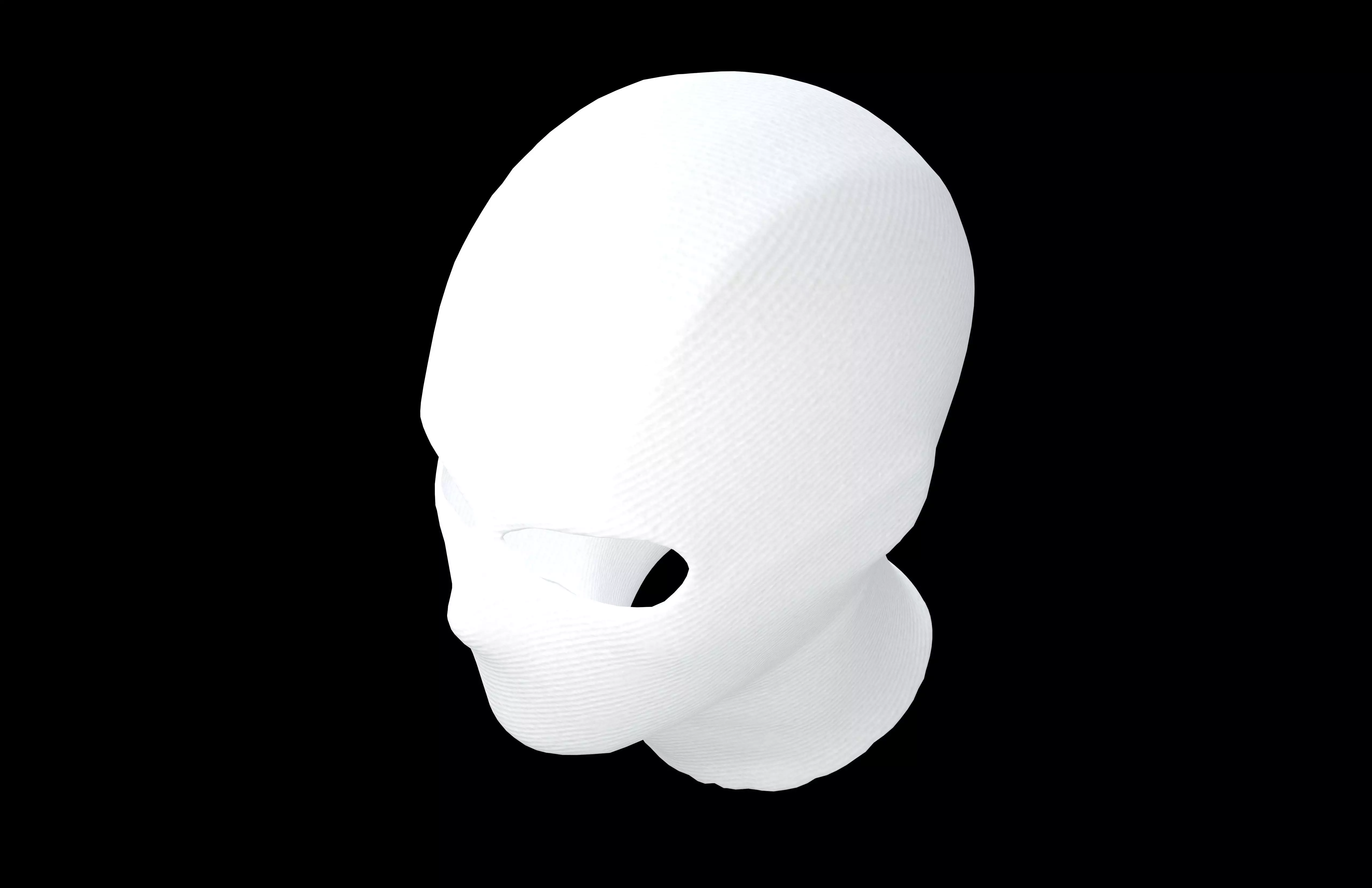 Balaclava v1 001 Low-poly 3D model_2