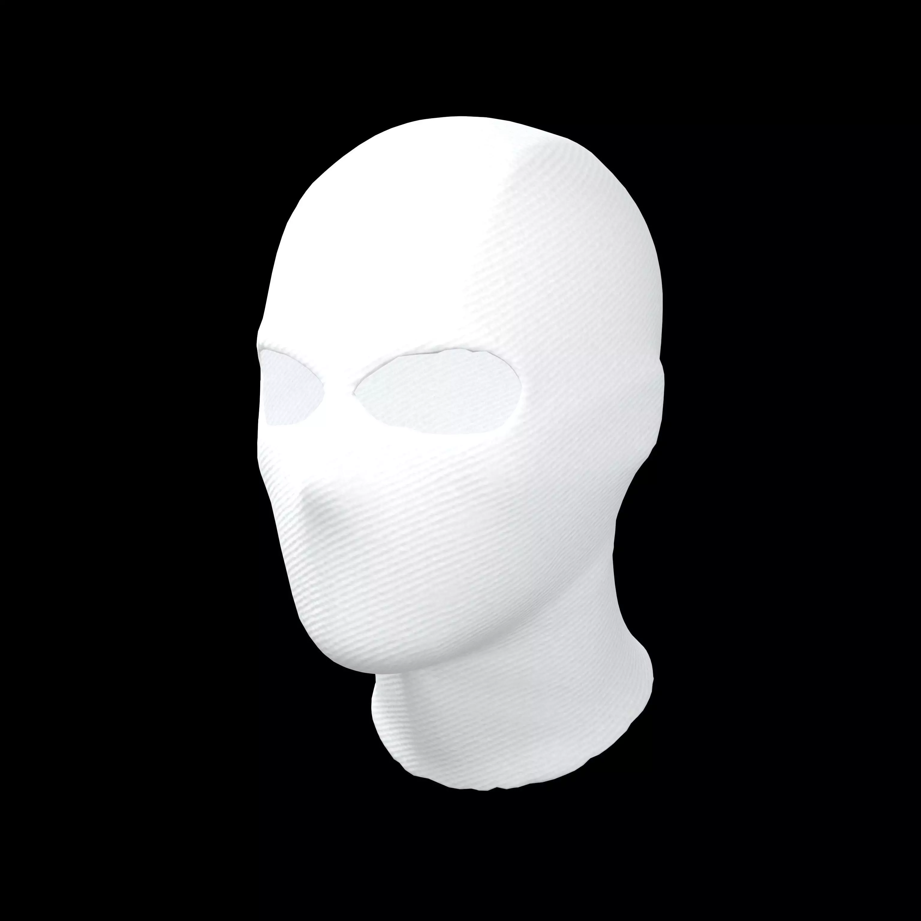 Balaclava v1 001 Low-poly 3D model_0