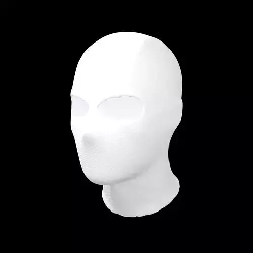 Balaclava v1 001 Low-poly 3D model