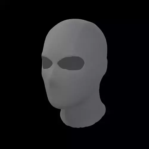 Balaclava v1 002 Low-poly 3D model