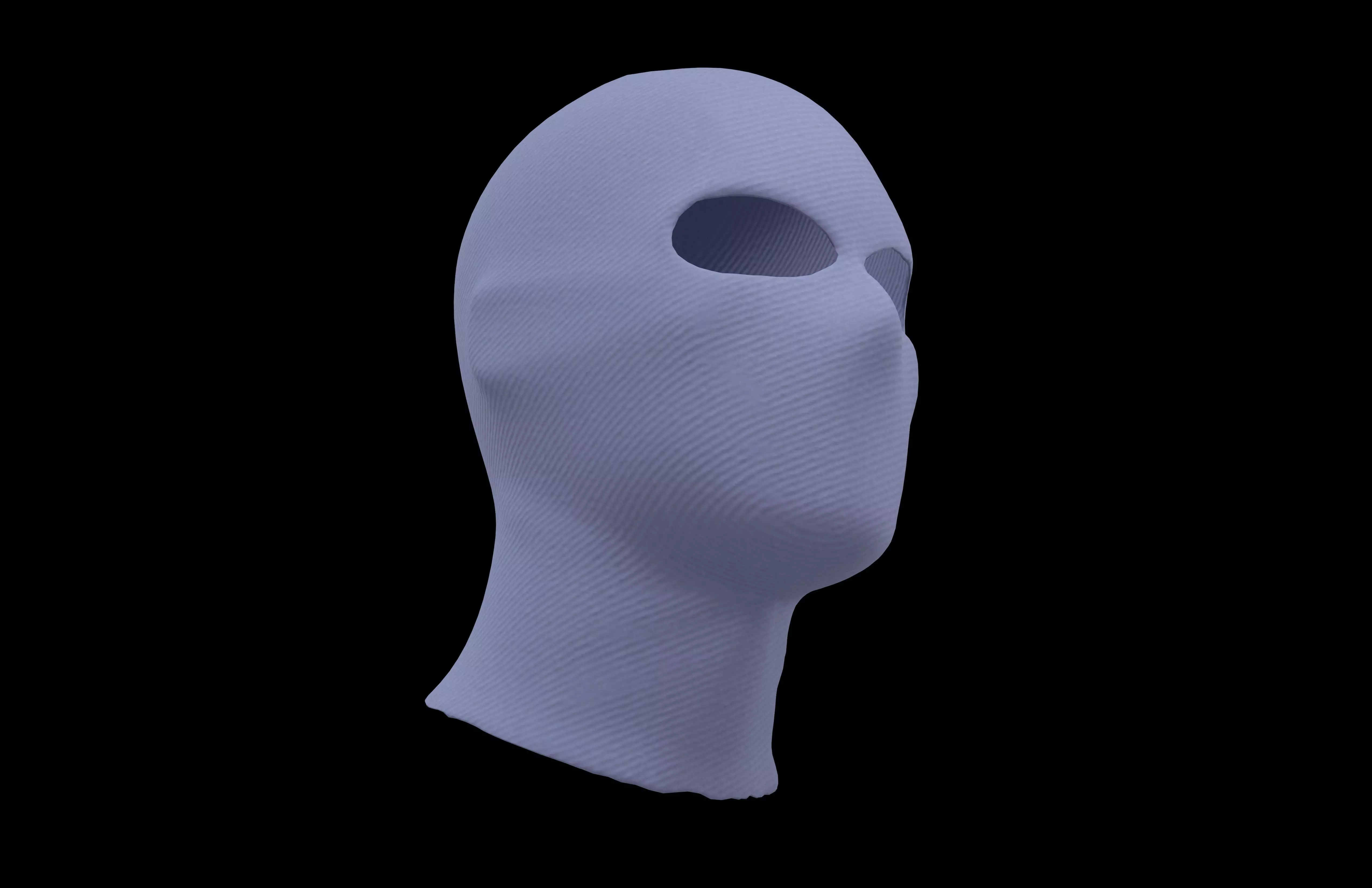 Balaclava v1 003 Low-poly 3D model_3
