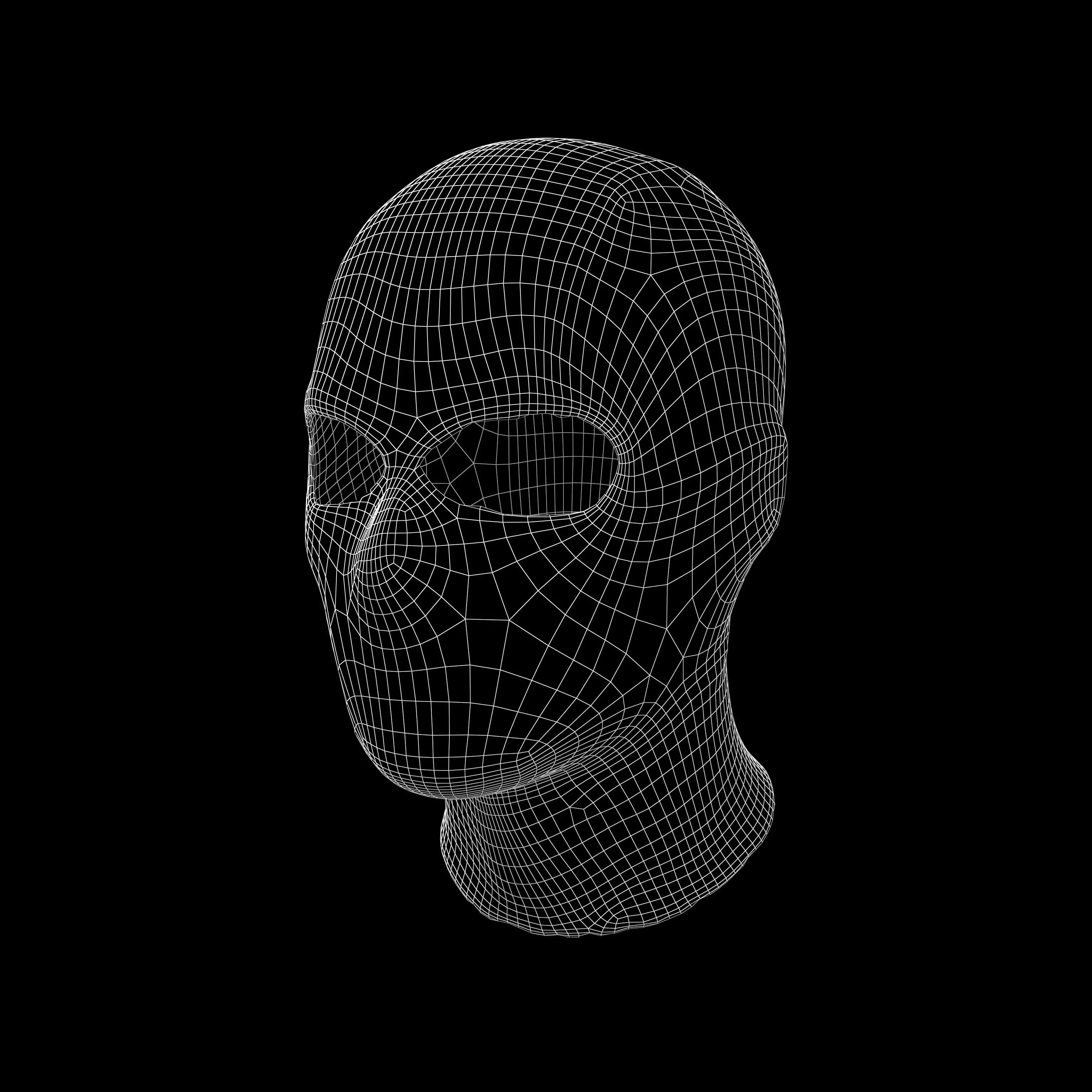 Balaclava v1 003 Low-poly 3D model_4