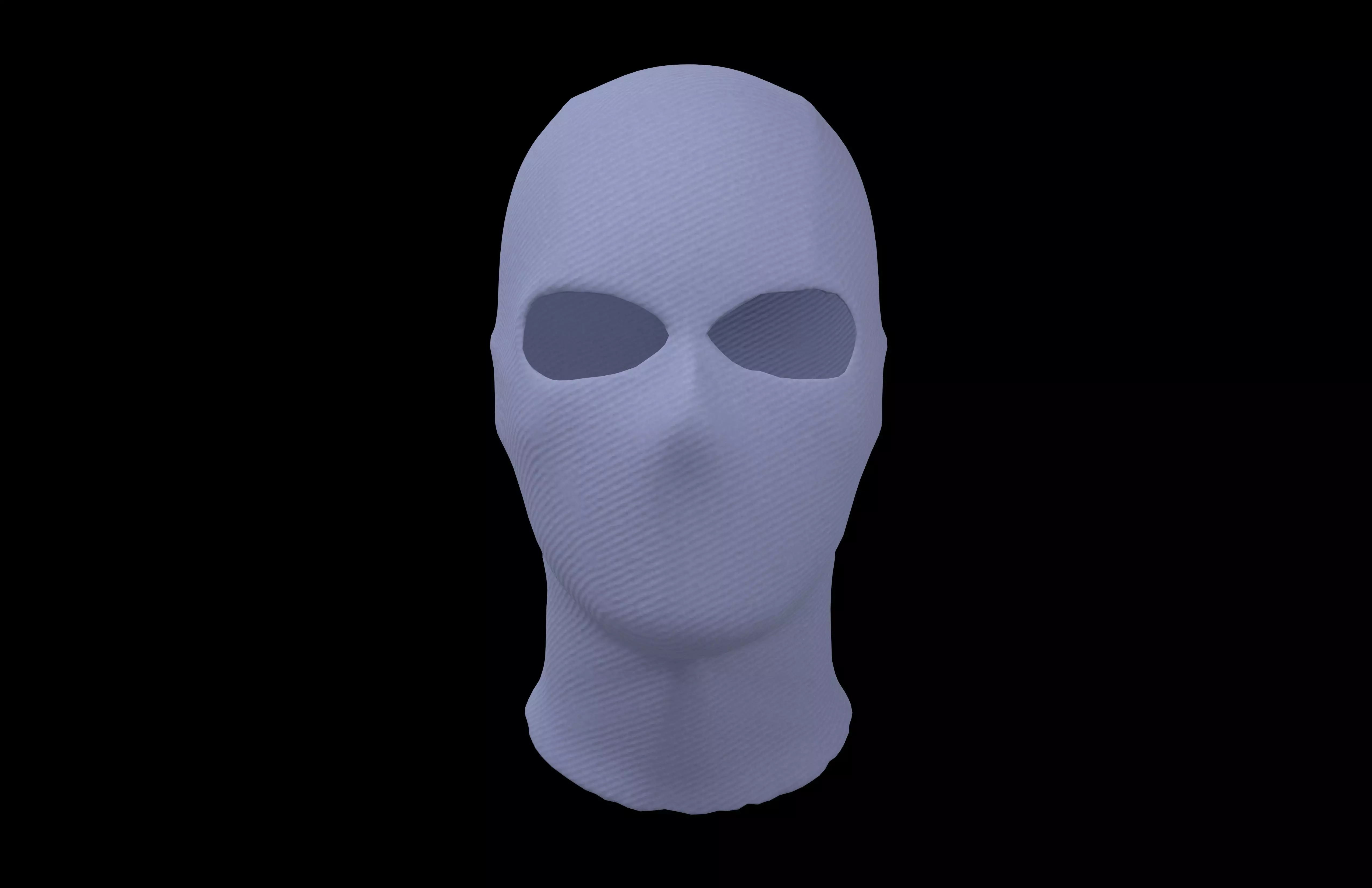 Balaclava v1 003 Low-poly 3D model_1