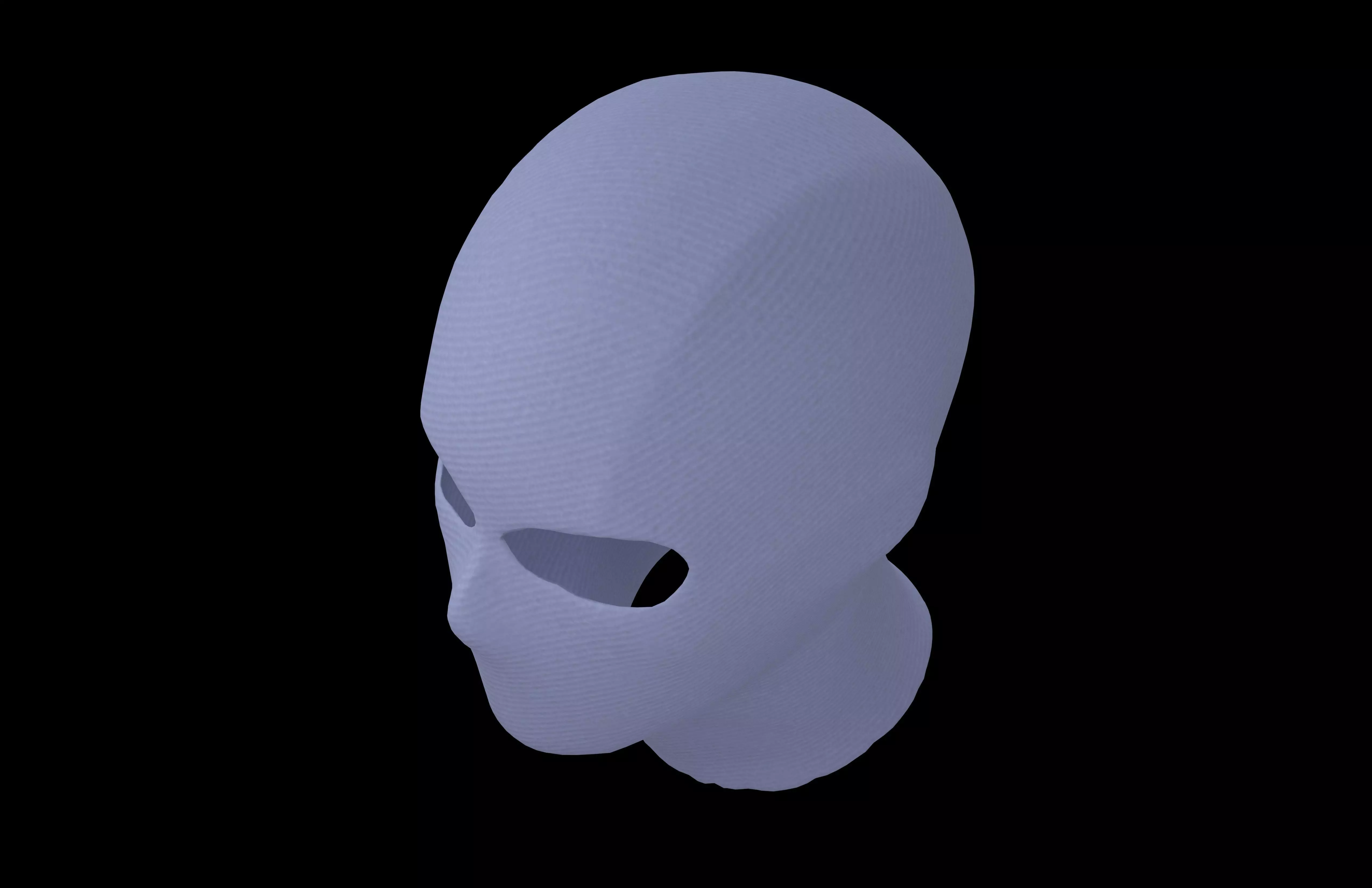 Balaclava v1 003 Low-poly 3D model_2